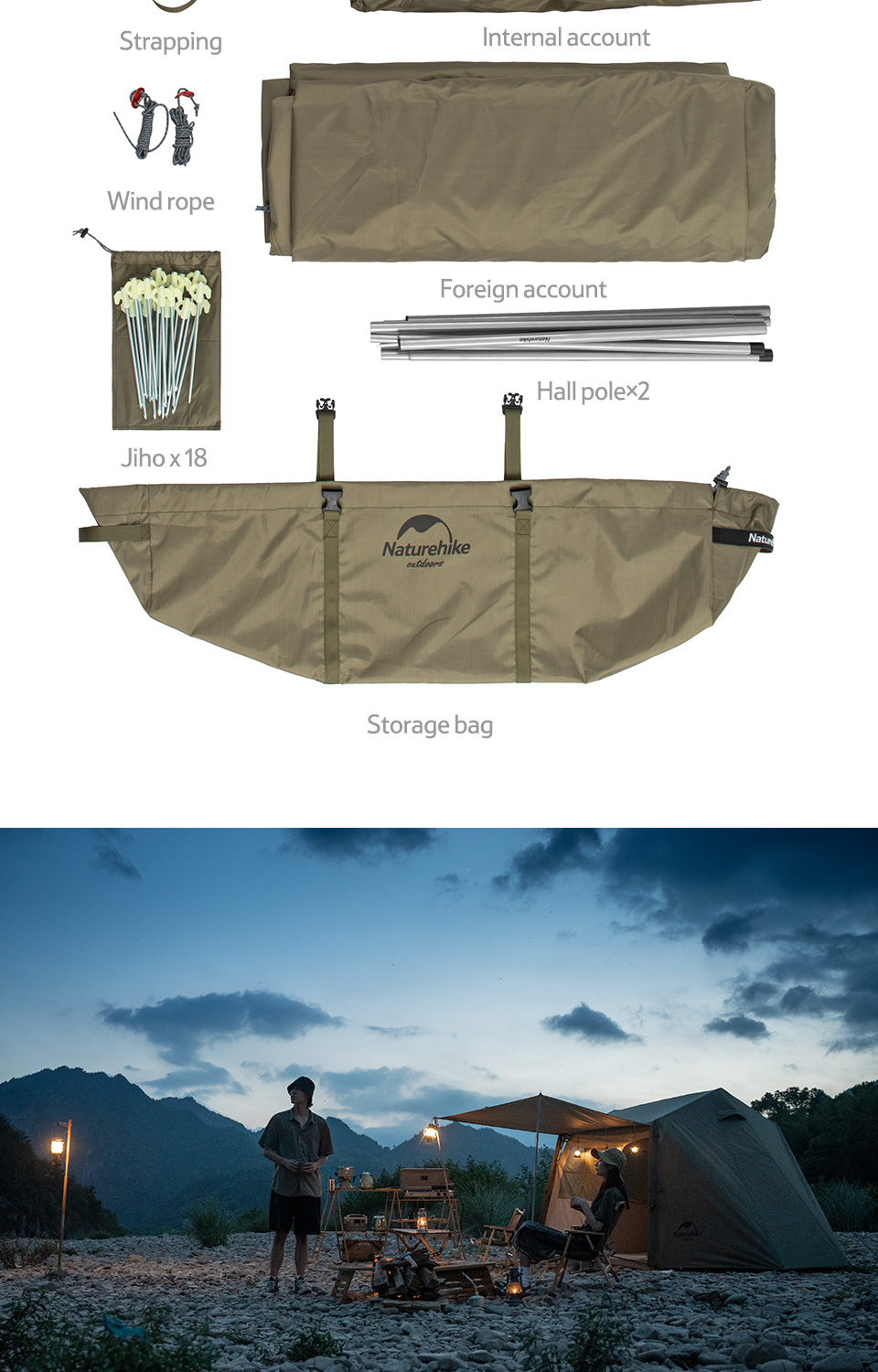 Cheap Goat Tents  Automatic Tent Ridge Tent Village 5.0 Tent Of The Family Outdoor Camping Folding Tent For 3 4 People   